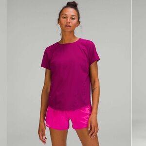 Lululemon Lightweight Stretch Running Short Sleeve Shirt